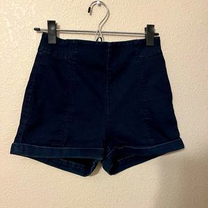 High waisted Demin Shorts
